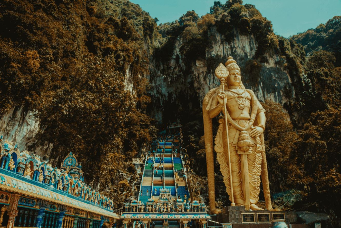 Batu Caves in Malaysia