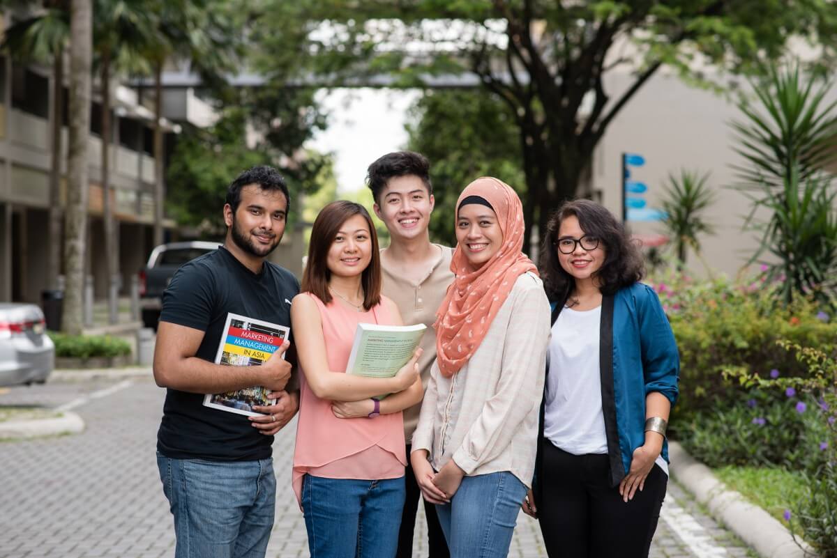 Life in Malaysia consists of friends from different background and race.