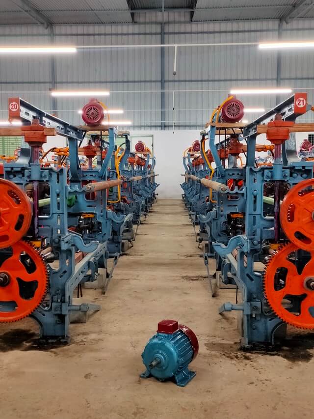 machine in factory