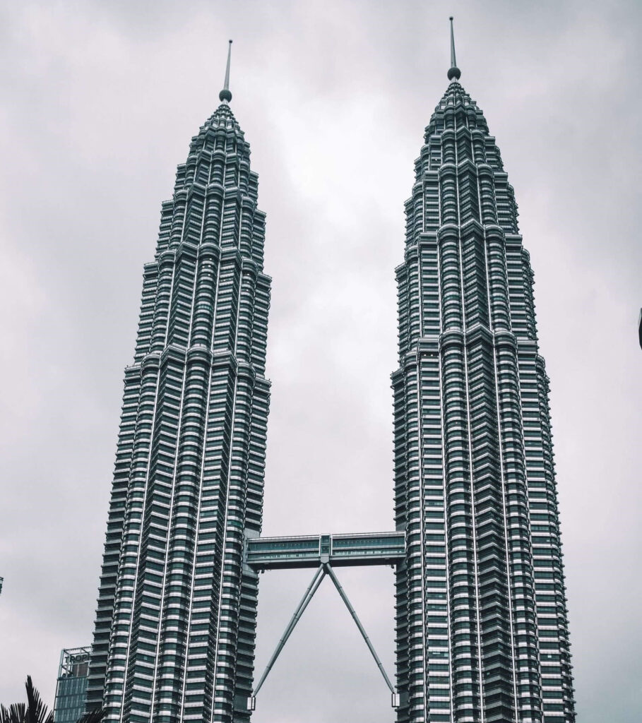 KLCC Tower in Malaysia.