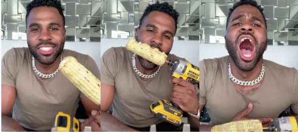  Jason Derulo corn cob challenge