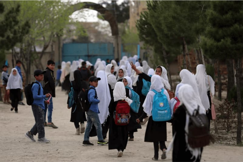 students in kabul